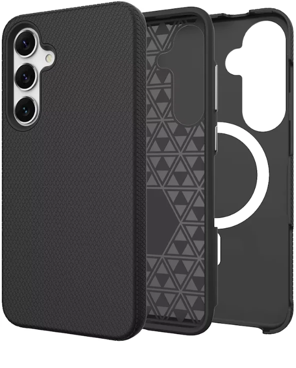 ScreenArmor MagArmor Dėklas Samsung S25/S24, juodas