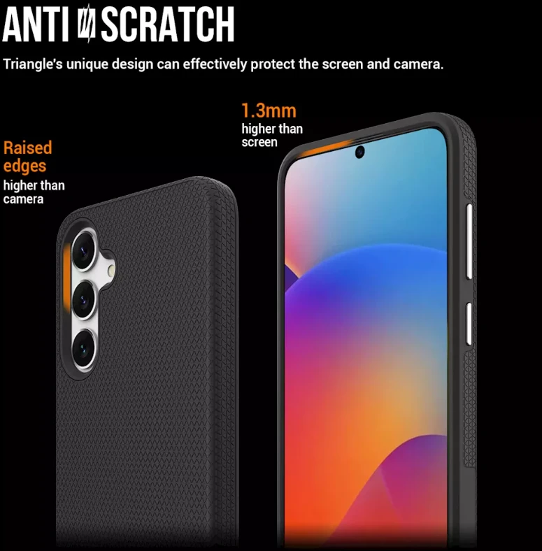 ScreenArmor MagArmor Case Apsauginis MagSafe Dėklas Samsung Galaxy S25 Plus/S24 Plus juodos spalvos