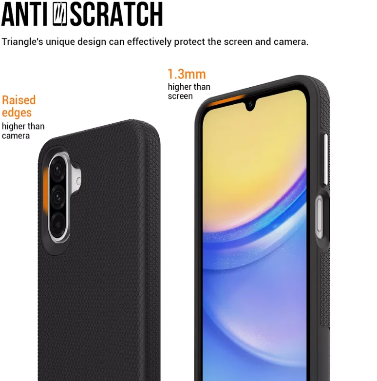 ScreenArmor MagArmor Case Apsauginis MagSafe Dėklas Samsung Galaxy A26/A16 juodos spalvos