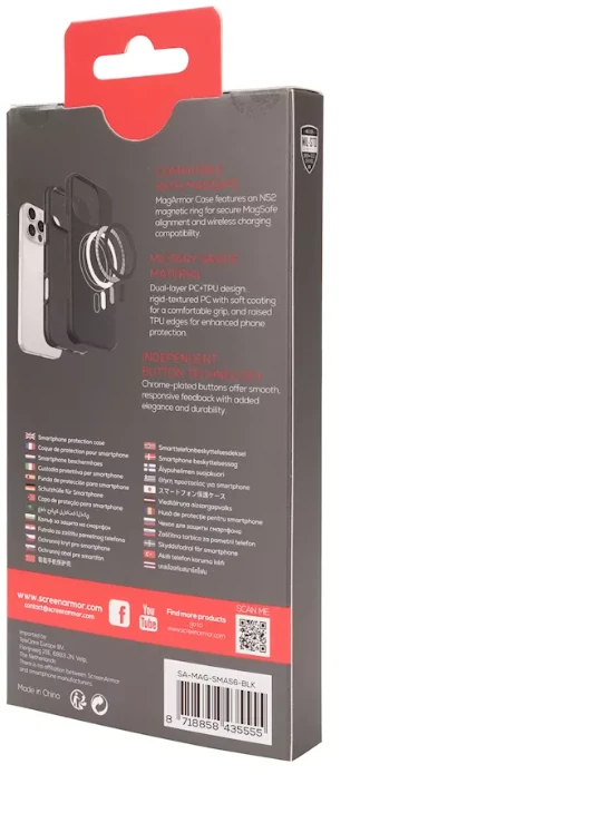 ScreenArmor MagArmor Dėklas Samsung A56/A36, juodas