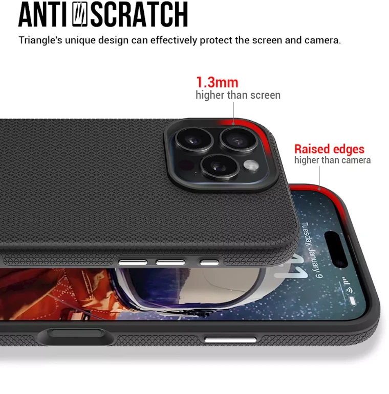 ScreenArmor MagArmor Dėklas iPhone 16 Pro Max, juodas