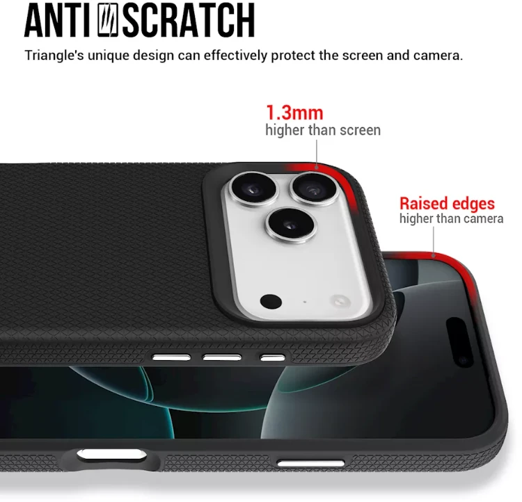 ScreenArmor MagArmor Dėklas iPhone 17 Pro, juodas