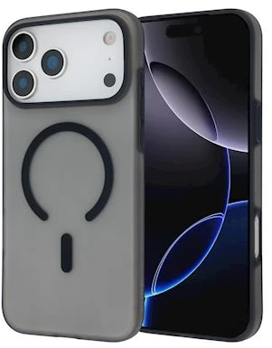 ScreenArmor MagSoft Dėklas iPhone 17 Pro, juodas