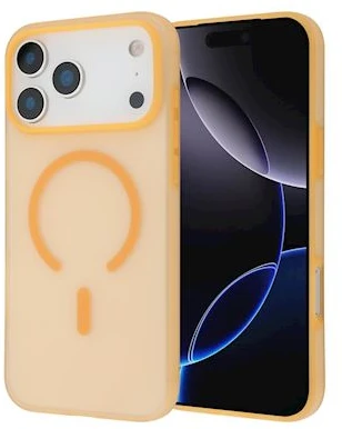 ScreenArmor MagSoft Dėklas iPhone 17 Pro, oranžinis