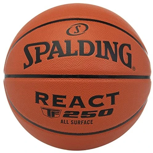 Spalding React TF-250 76801Z krepšinio kamuolys