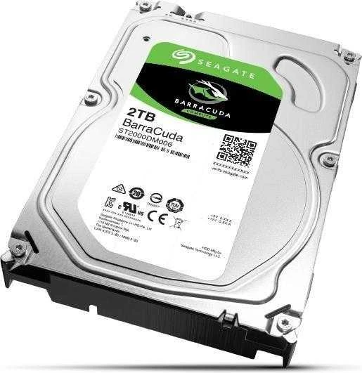Kietasis diskas HDD Seagate BarraCuda 2TB
