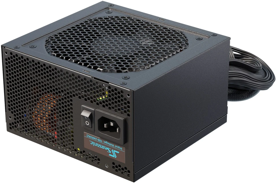 SES Seasonic G12-GM-750 maitinimo blokas 750 W 20+4 pin ATX ATX Juoda