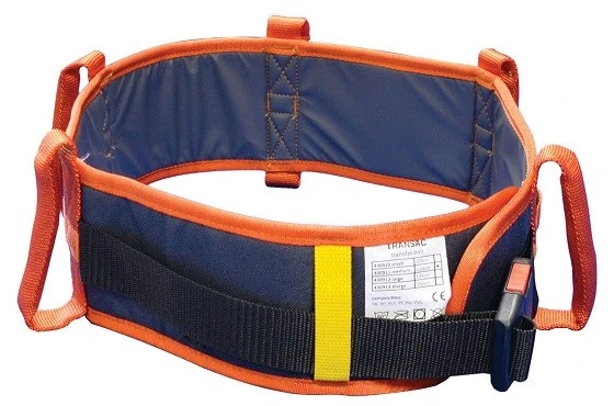 Aston Paciento Perkėlimo Diržas - Slaugytojo Pagalba 120 cm Neslystantis Oranžinis/Garnet