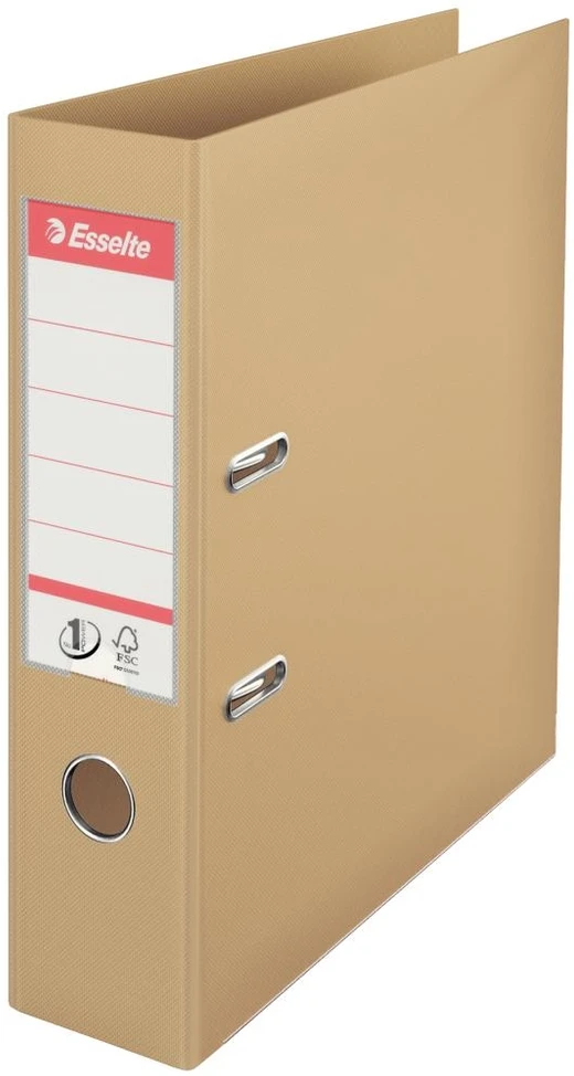 Segtuvas ESSELTE No1 POWER, A4, standartinis, 75 mm, smėlio