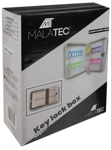 Seifas/raktų dėžutė - 48 vnt. Malatec 22628