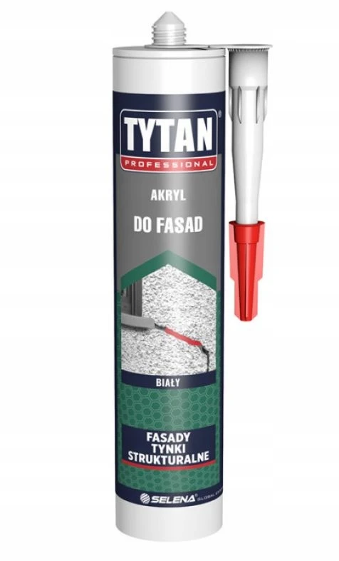 SELENA TYTAN AKRILAS FASADAMS Baltas 280ml PROFESSIONAL