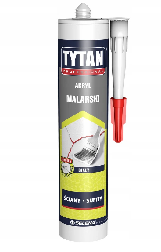 SELENA TYTAN AKRILINIS DAŽYTOJO SANDARIKLIS Baltas 280ml PROFESSIONAL