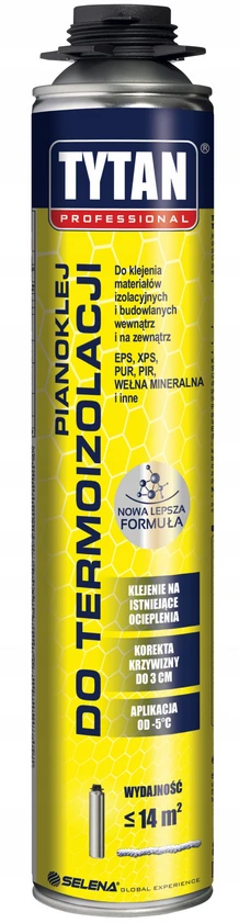 SELENA TYTAN PIANOKLIJAI TERMOIZOLIACIJAI PILKI 820ml