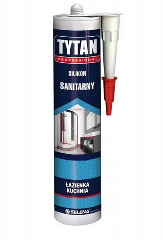 SELENA TYTAN SANITARINIS SILIKONAS Baltas 280ml PROFESSIONAL