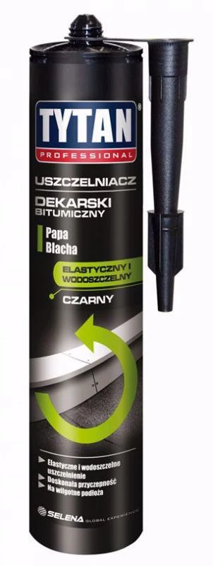 SELENA TYTAN STOGŲ SANDARIKLIS Juodas BITUMINIS 280ml PROFESSIONAL
