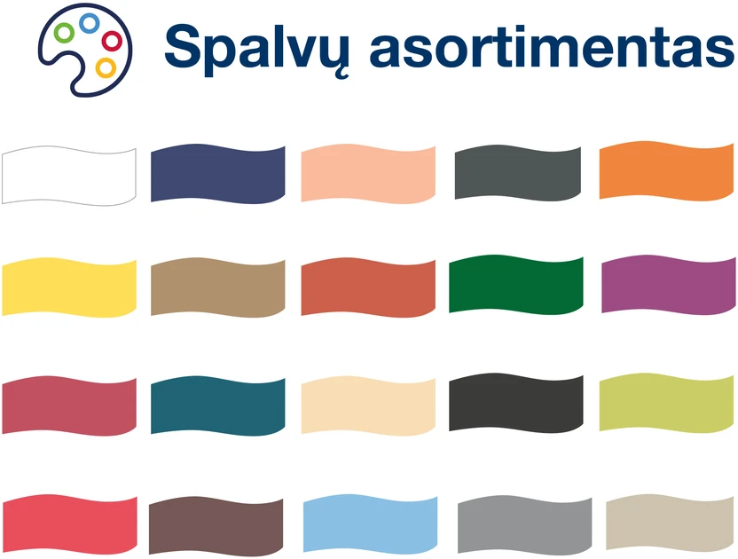Servetėlės Tork (477149), pietų servetėlės, 2 sluoksniai, 200vnt., baltos spalvos