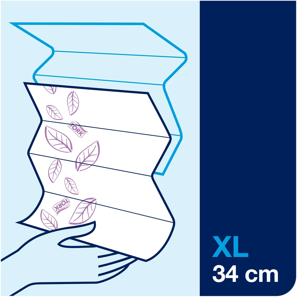 Servetėlės Tork Multifold Premium Extra Soft H2 (100297), 2 sluoksniai, baltos spalvos, 100 lapelių