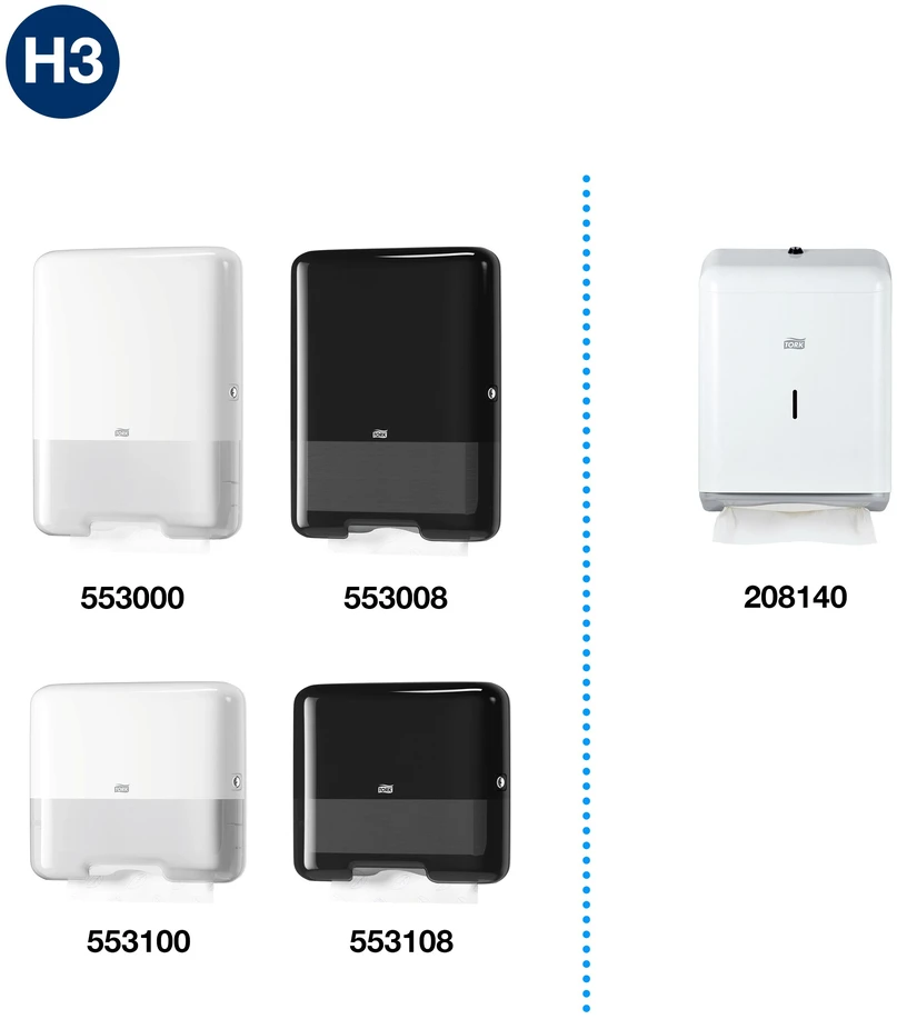 Servetėlės Tork Singlefold Soft Premium H3 (100278), 2 sluoksniai, baltos spalvos, 200 lapelių