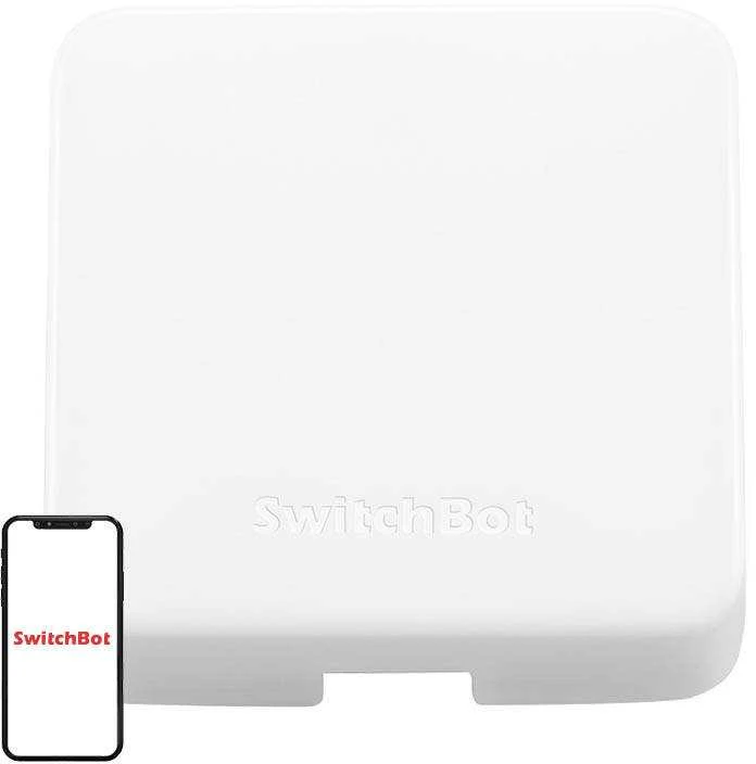 Nustatyti išmanųjį nuotolinio valdymo pultą Hub + 3x Thermo-Hygrometer SwitchBot Hub Mini