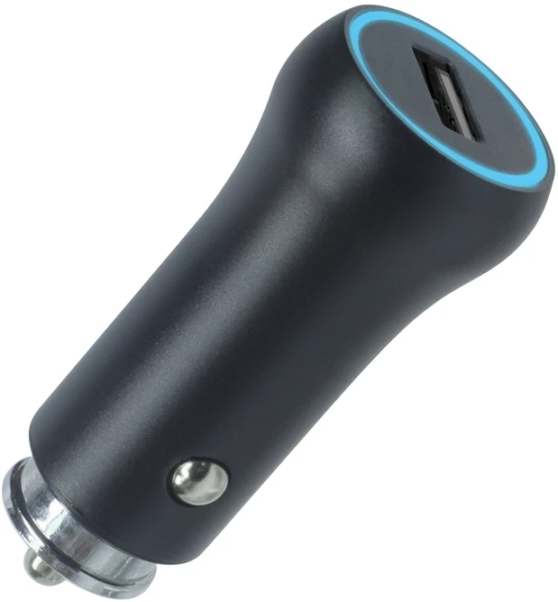 Setty automobilinis įkroviklis 1x USB 2,4A CC-A-241 juodas
