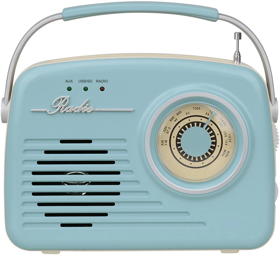Setty Bluetooth garsiakalbis with radio Retro P350 Mėlyna