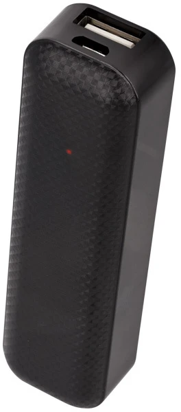 Setty išorinė baterija 2600 mAh mini juoda