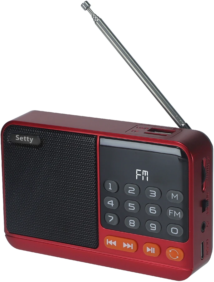 „Setty“ mini FM radijas + „Bluetooth“ garsiakalbis SFM-01M