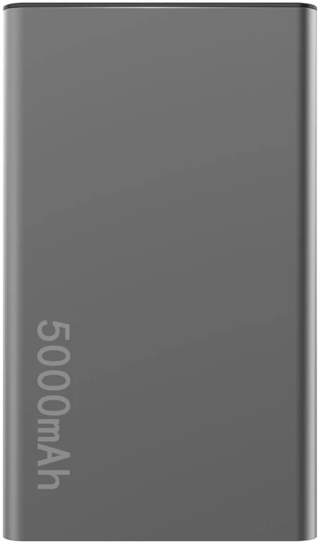 Setty Recycling išorinė baterija 5000 mAh 12W pilka QRPB5-12-18