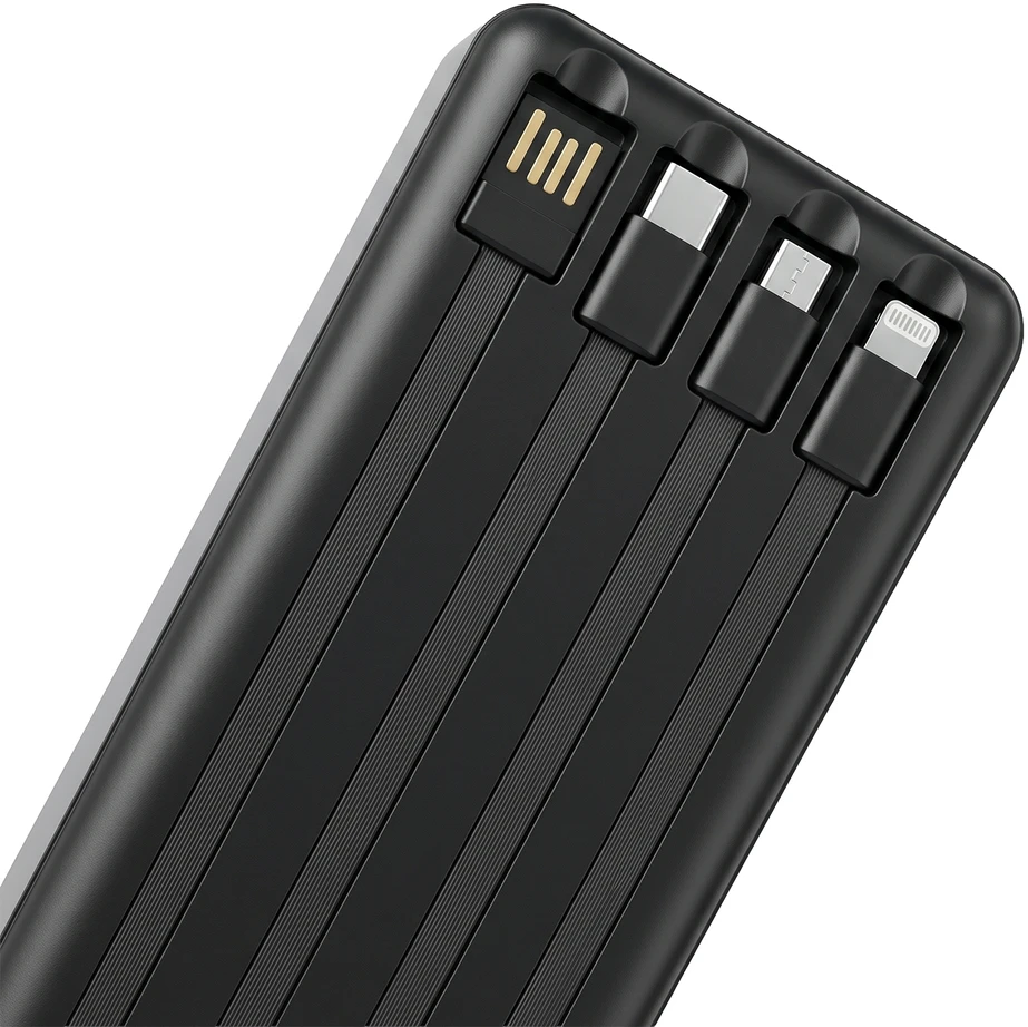 Setty saulės energijos išorinė baterija SLR-120 20000 mAh juoda