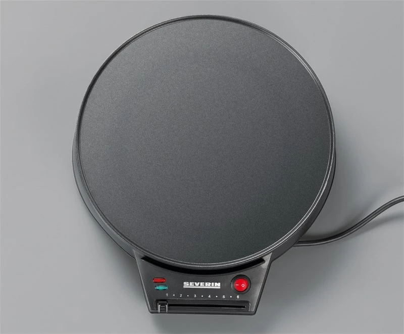 Blynelių keptuvė Severin CM 2198 Crepes Maker Juoda, 1000 W