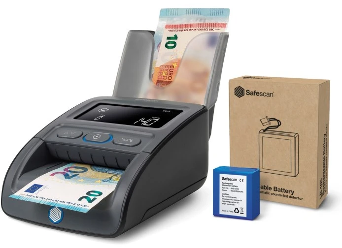 Pinigų tikrinimo aparatas Safescan 155-S G2 complete