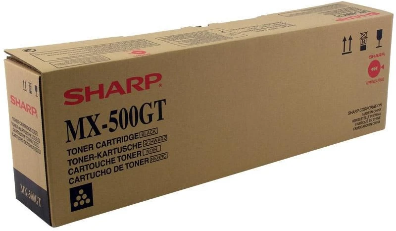 Sharp MX500GT cartridge, juodas