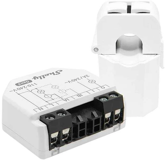 Shelly EM Gen3 elektros sąnaudų matavimo modulis (Wifi, Bluetooth)