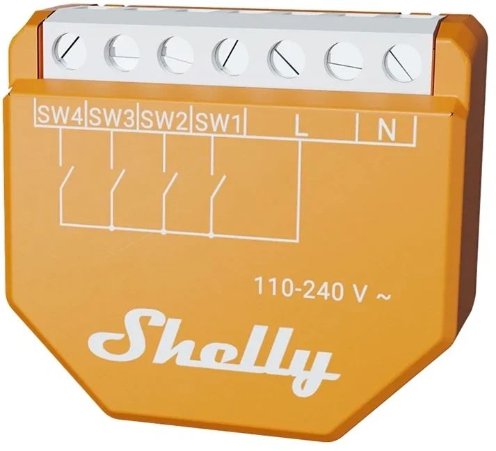 SHELLY Wave i4 LR jungiklis