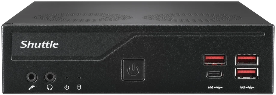 Shuttle DB860 asmeninio kompiuterio / darbo stoties platforma 1,35L dydžio kompiuteris Juoda Intel B860 LGA 1851 (Socket V1)