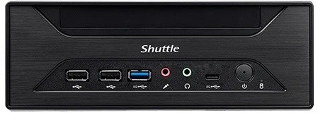 Shuttle Barebone XPC slim XH610 LGA1200 2xSODIMM DDR4 2xM.2 3xSATA 1xHDMI 1xDP 1xVGA Juodas