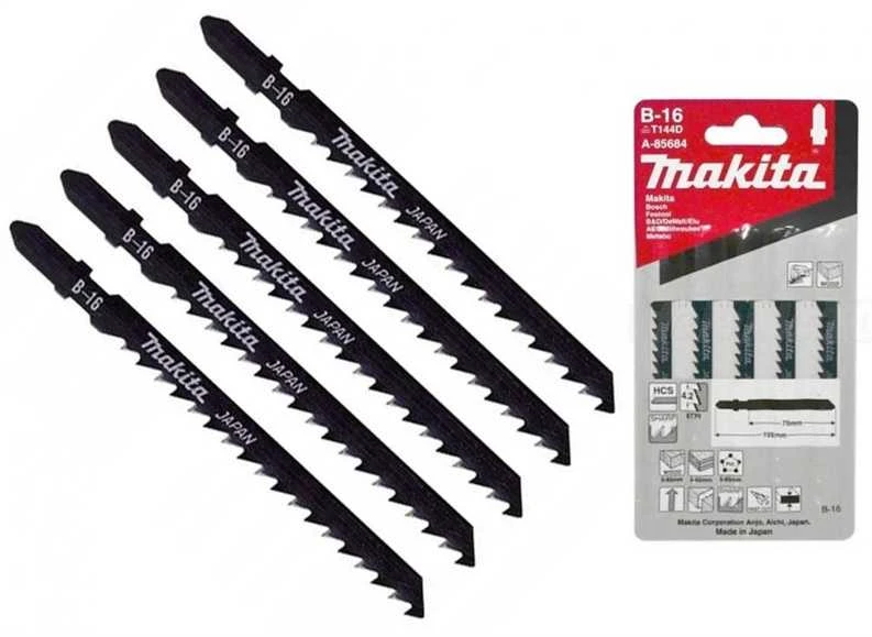 Makita Siaurapjūklio pjūkleliai B-16 (T144D) 75MM 5Vnt. A-85684
