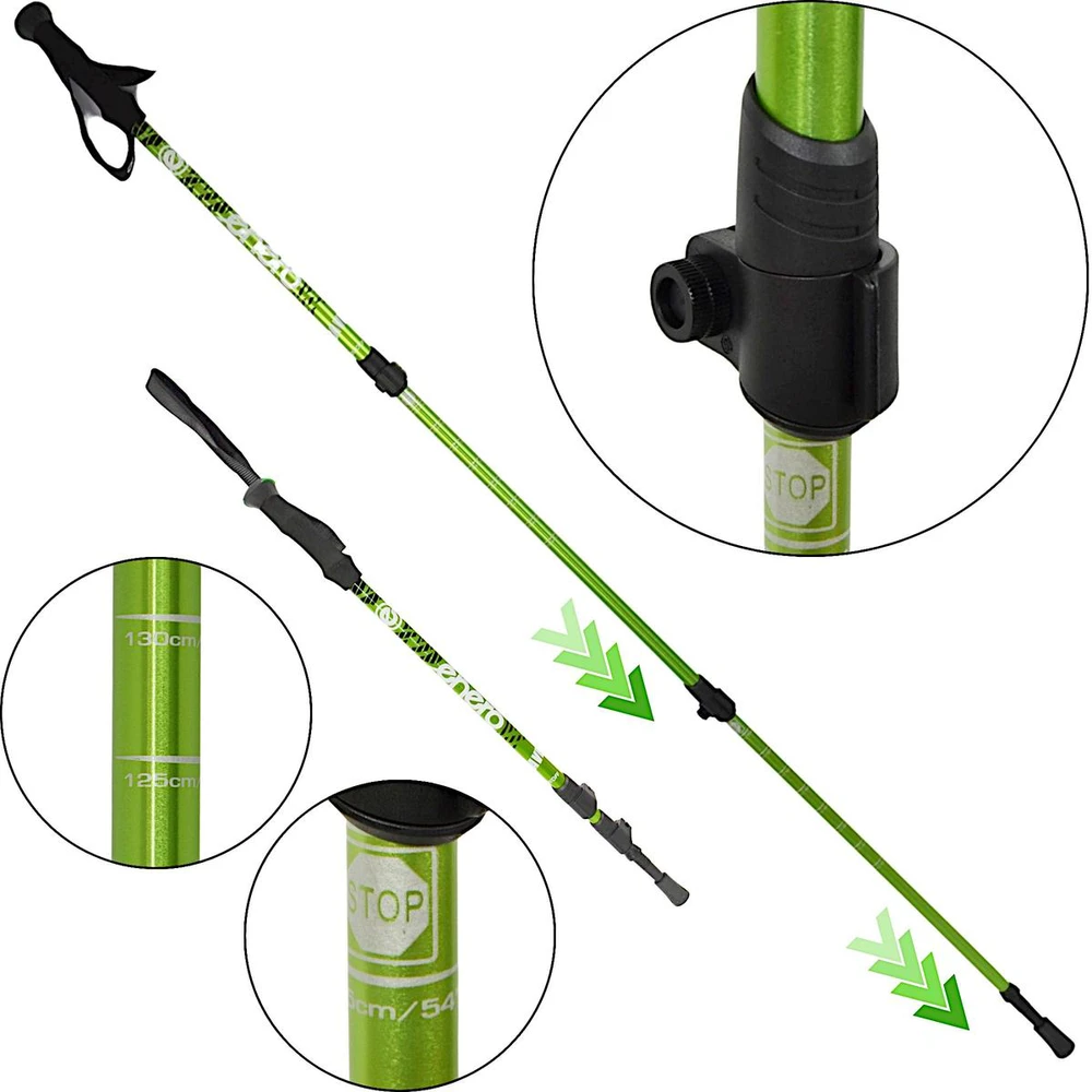 Nordic walking lazdos su dėklu enero