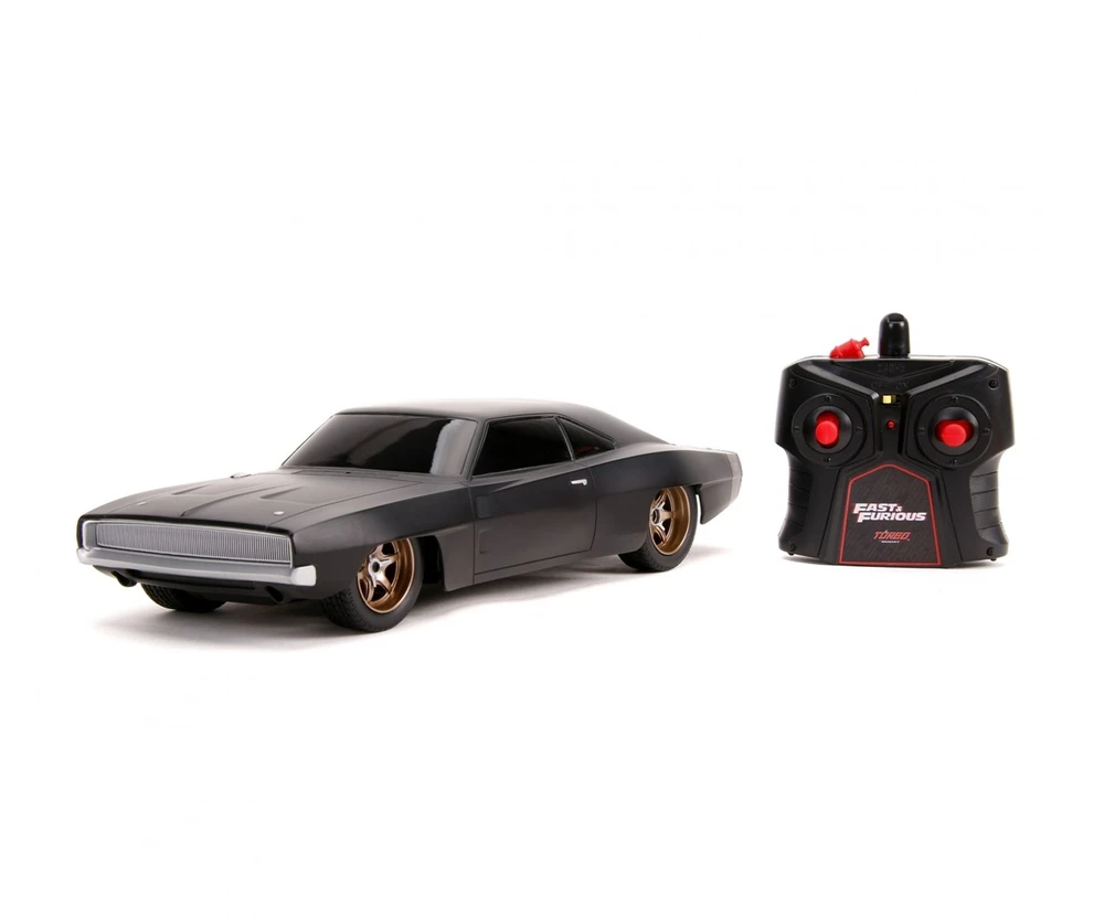 Simba SIB Jada Toys Fast&Furious RC Dom’s Dodge Charger 1:16 Radijo bangomis valdomas (RC) modelis Automobilis Elektrinis variklis