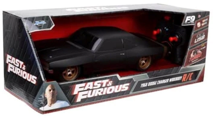 Simba SIB Jada Toys Fast&Furious RC Dom’s Dodge Charger 1:16 Radijo bangomis valdomas (RC) modelis Automobilis Elektrinis variklis