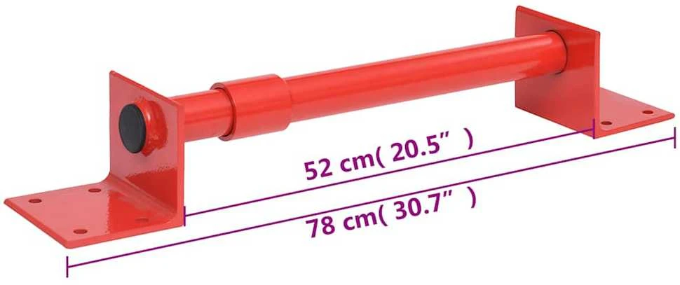 Sieninis laikiklis pasukamai rankenai, 78cm