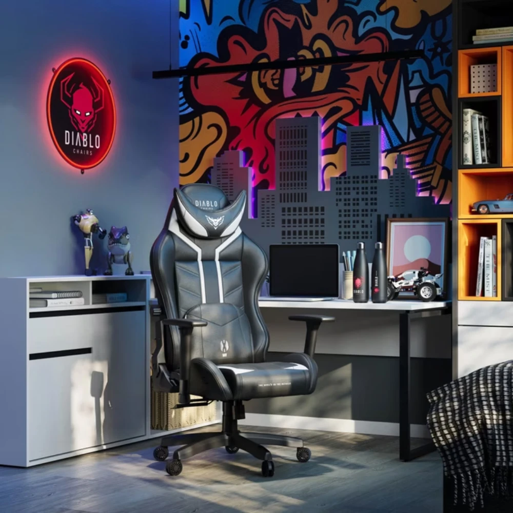 Sieninis šviestuvas Diablo Chairs Diablo LED Neon sieninis žibintas žaidimų kambariui