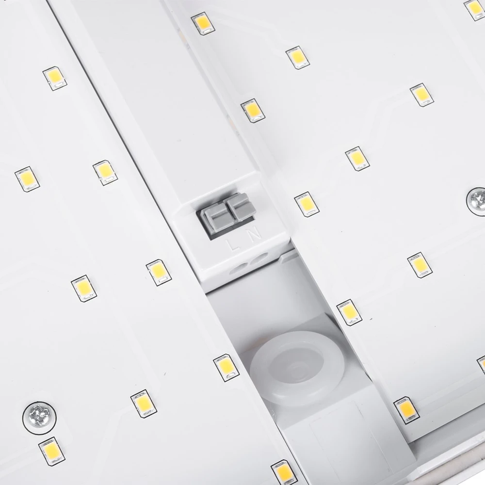 MACLEAN MCE292W LED lempos namo numeris su prieblandos jutikliu 950lm 12W IP65 atsparus saulės spinduliams UV atsparus baltas