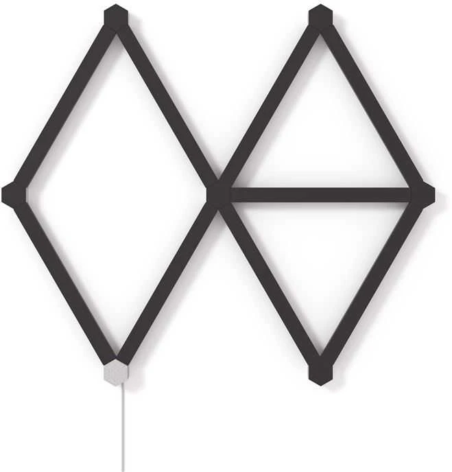 Nanoleaf | Lines Skin Juodas Matte 9pcs
