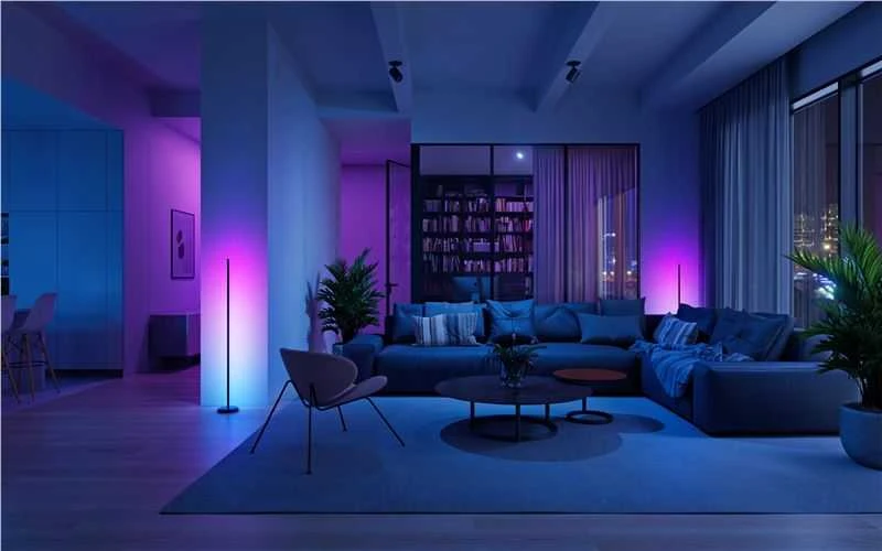 „Nanoleaf“ toršeras su išmaniąja „Matter“ WiFi funkcija | 22 W | RGBW