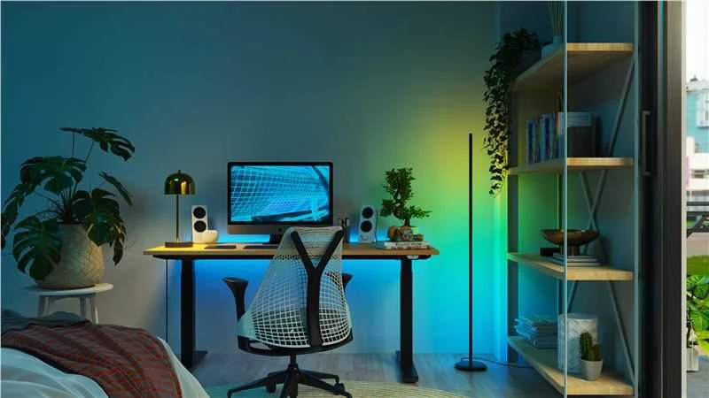 „Nanoleaf“ toršeras su išmaniąja „Matter“ WiFi funkcija | 22 W | RGBW