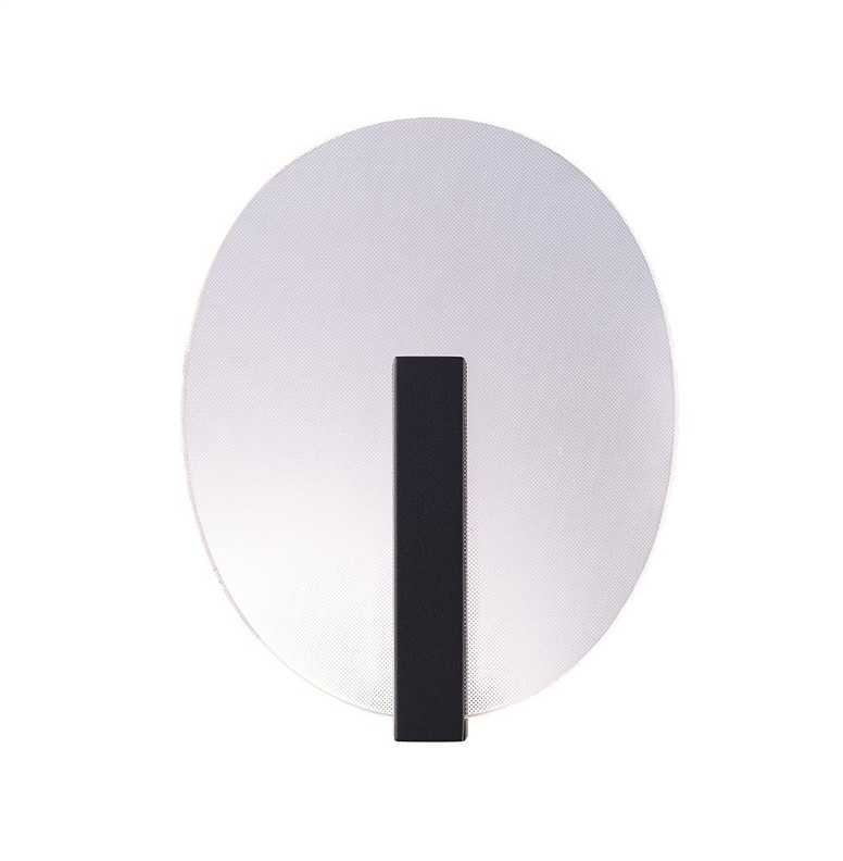 Viokef 10W LED sieninis šviestuvas EVA, skaidrus/antracito sp., 3000K, 4277600