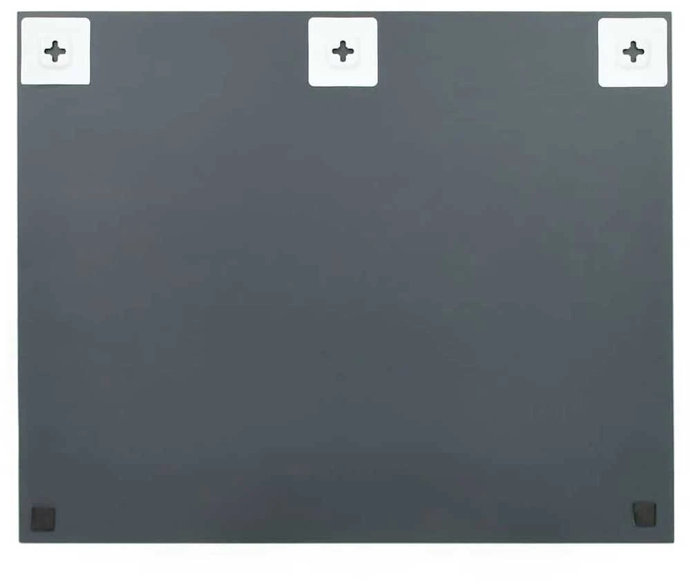 Sieninis veidrodis su LED lemputėmis, stačiakampis, stiklas