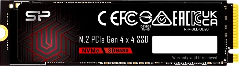 SILICON POWER COMPUTER & COMMUNICAT SILICON POWER SSD UD90 4TB M.2 PCIe NVMe Gen4x4 NVMe 1.4 5000/4800 MB/s