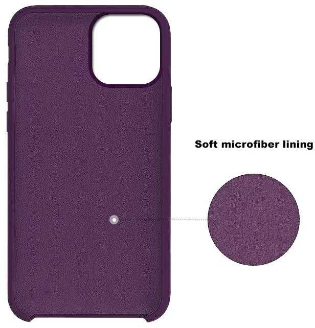 Dėklas SILICONE CASE SAMSUNG GALAXY A42 5G DARK VIOLET